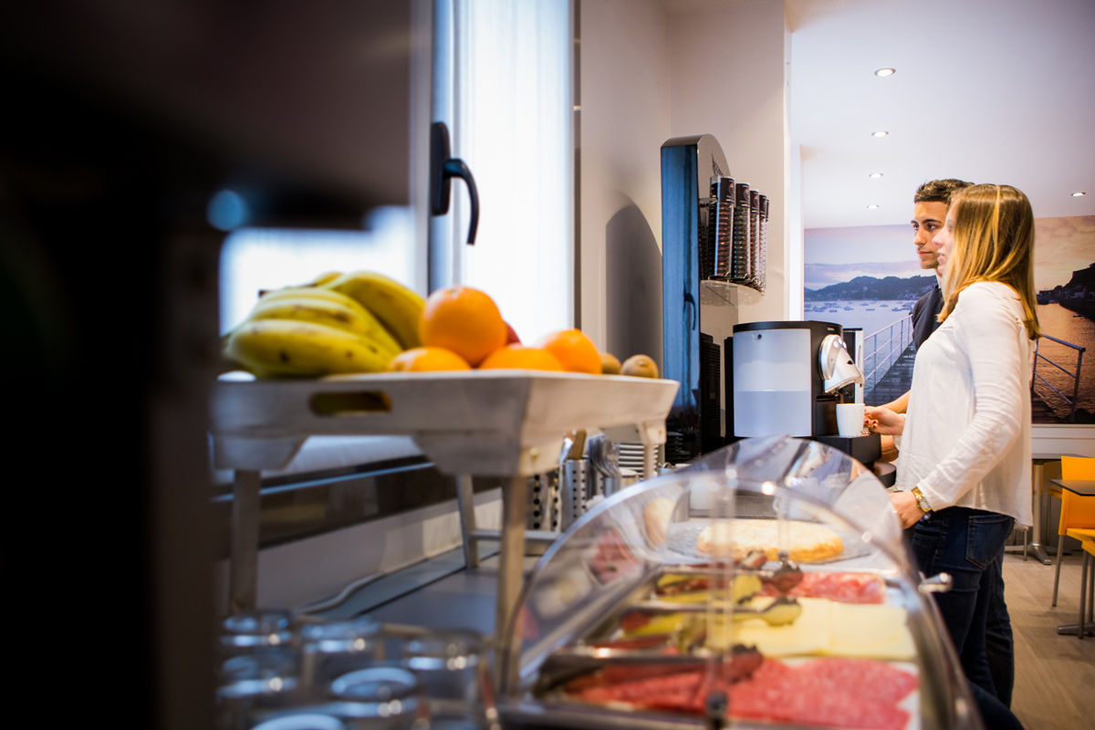 Hotel & Suites Arrizul Gros San Sebastián Étterem fotó
